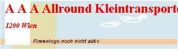 A A A Allround Kleintransporte Komarek & Co. OEG Branding