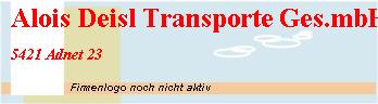 Alois Deisl Transporte Ges.mbH Branding