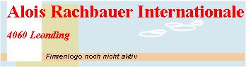 Alois Rachbauer Internationale Transport Ges.mbH Branding