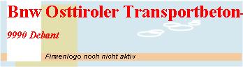 Bnw Osttiroler Transportbeton- Ges.m.b.H &; Co. KG Branding