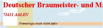 Deutscher Braumeister- und Malzmeister-Bund e.V. Landesgruppe Württemberg Branding