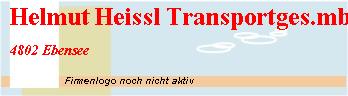 Helmut Heissl Transportges.mbH Branding