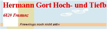 Hermann Gort Hoch- und Tiefbau Unternehmen Gesellschaft m.b.H Branding