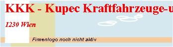 KKK - Kupec Kraftfahrzeuge-u. Kühlmaschinen Handelsges.mbH Branding